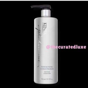 Kenra Professional Platinum Thickening UNISEX JUMBO Conditioner 31.5oz NEW